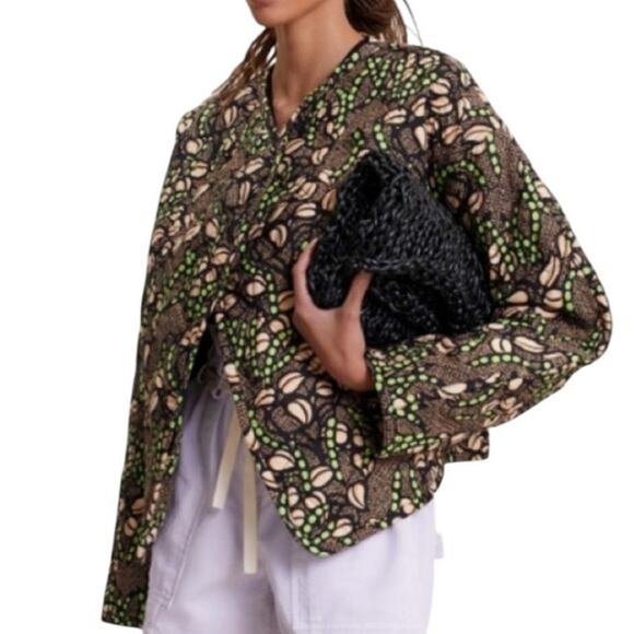 A.L.C.  Women's Oversized One Button Emory Quilted Jacket Multi Size Medium NWT - Picture 10 of 10